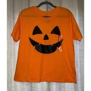 Halloween Pumpkin Zoe + Liv T-Shirt